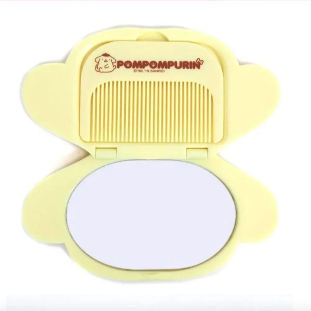SANRIO Sanrio Pompompurin 2-Piece Mirror & Comb Set